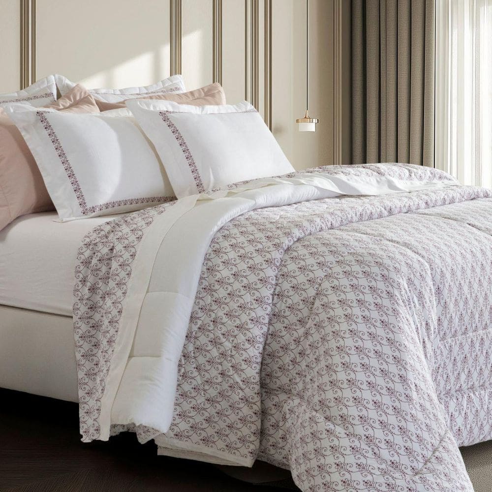 Cobreleito Casal 300 Fios Kacyumara Satinee 03 Peças Nissi