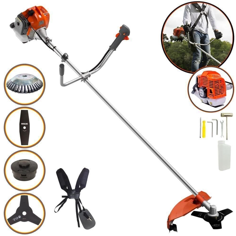 Roçadeira Tekna Rl430acntk + Faca 40 Dentes + Escova De Aço