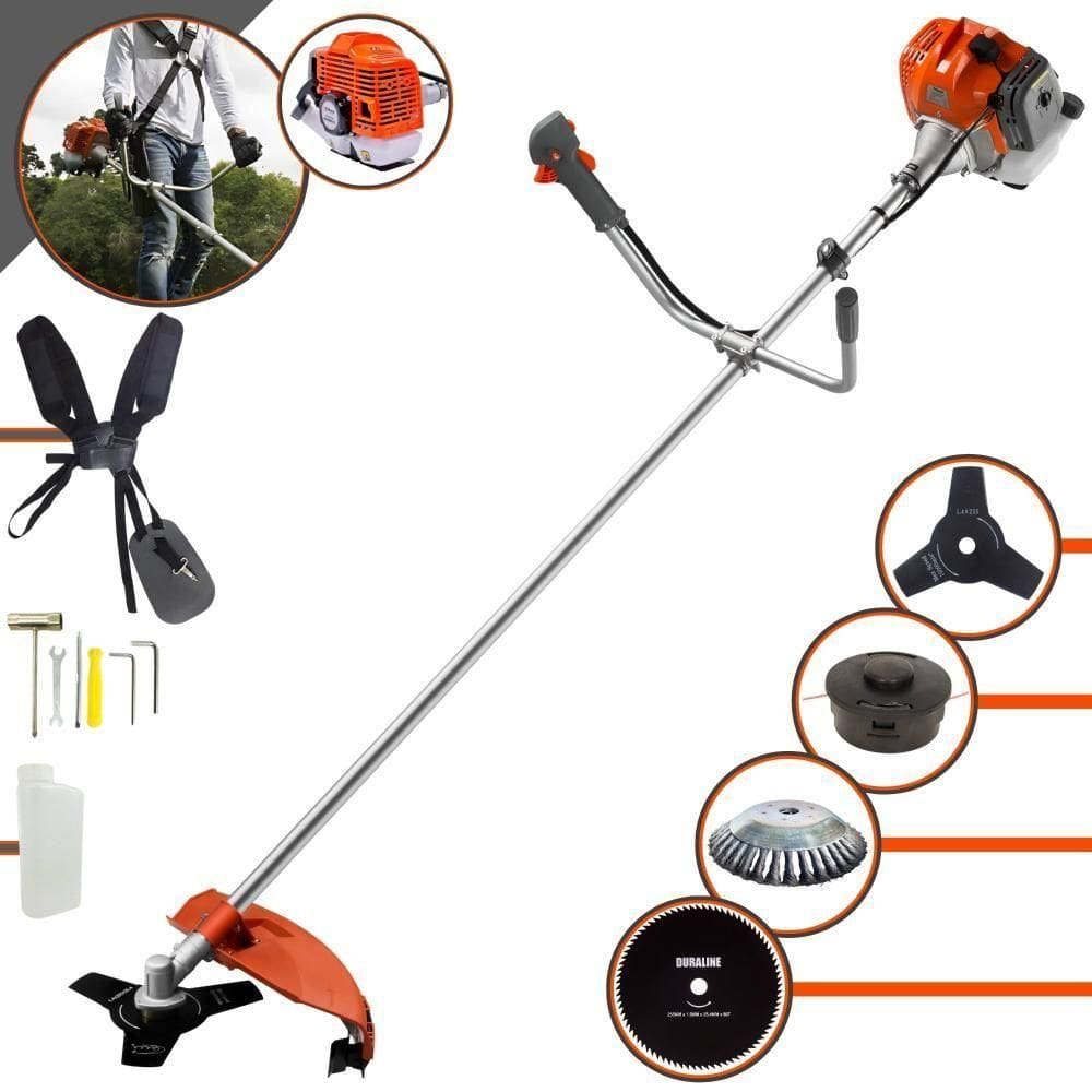 Roçadeira Robusta Tekna Rl430acntk 43cc + Faca 80d E Escova