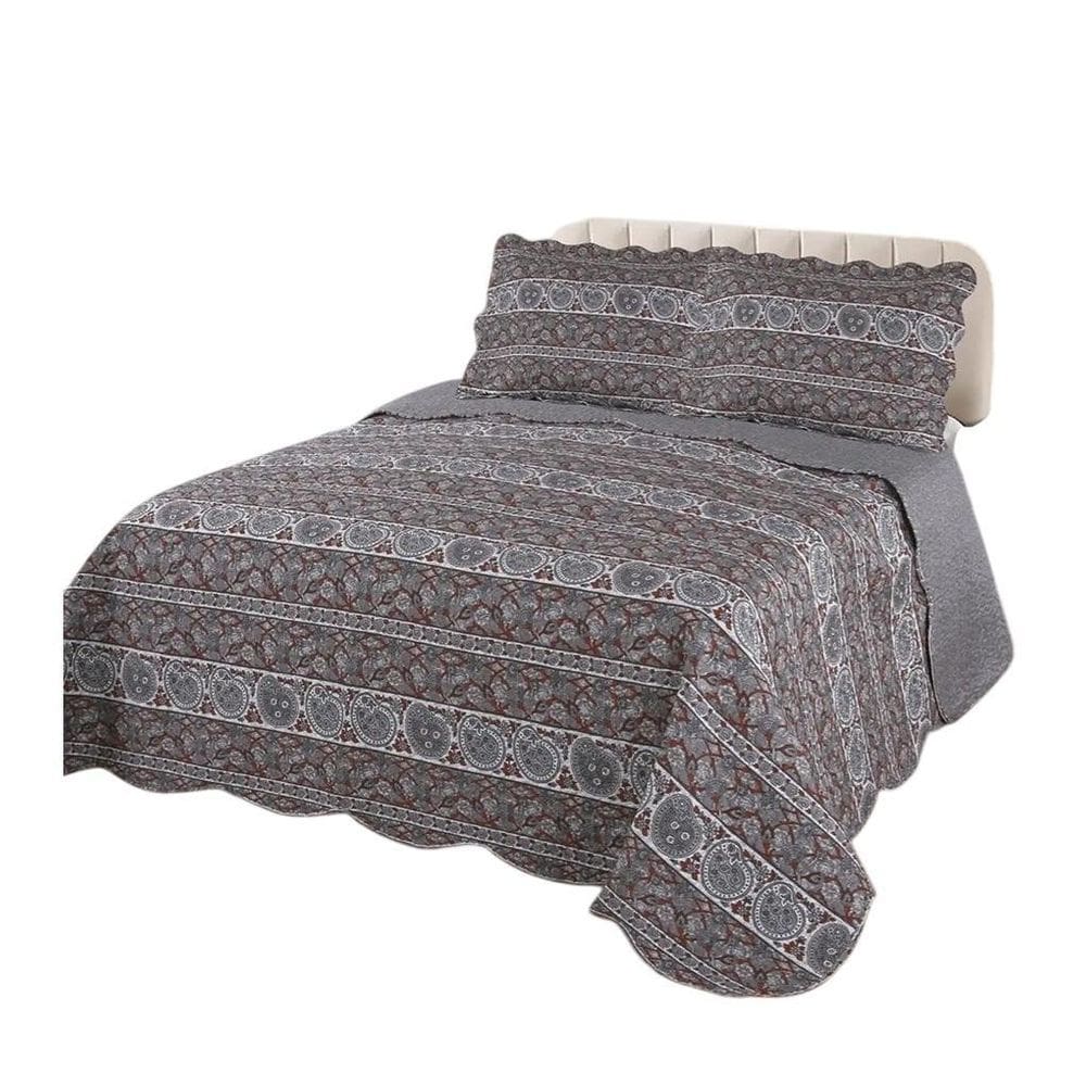 Colcha Casal 3 Peças Ultrasonic Dyuri Maracanau Jolitex