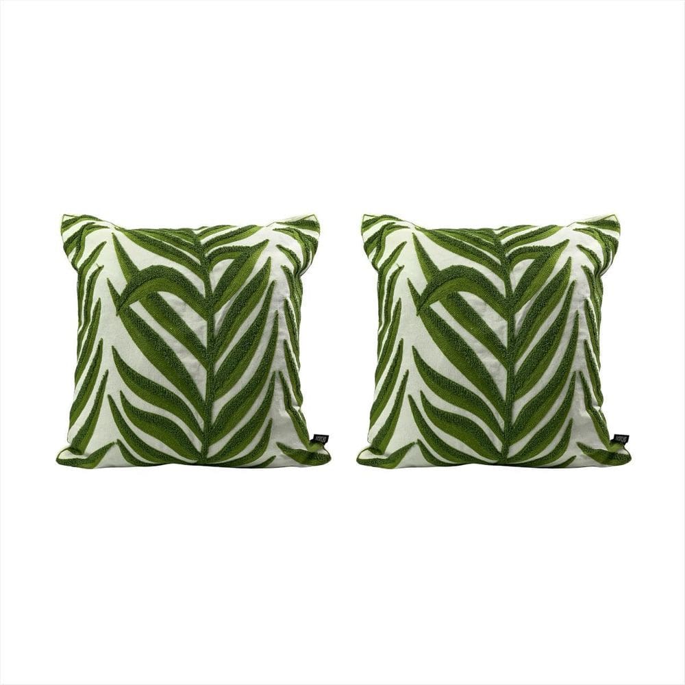 Kit Capas Almofadas 2 Unidades 100% Poliéster Decoração Sala