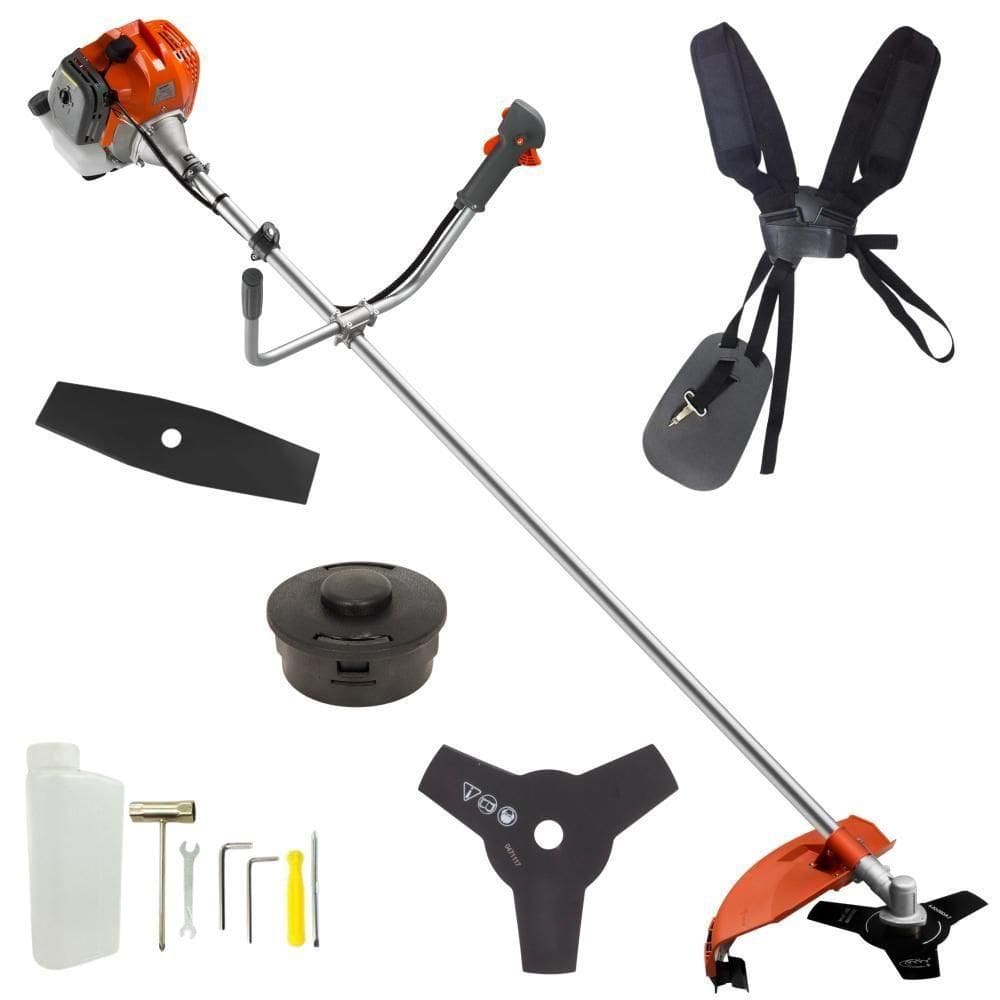 Roçadeira Tekna Rl430acn-tk 43cc + Carretel + Facas 2p + 3p