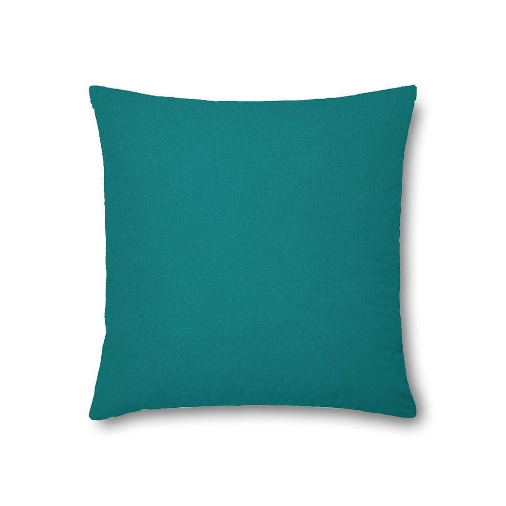 Capa De Almofada Suede Lisa