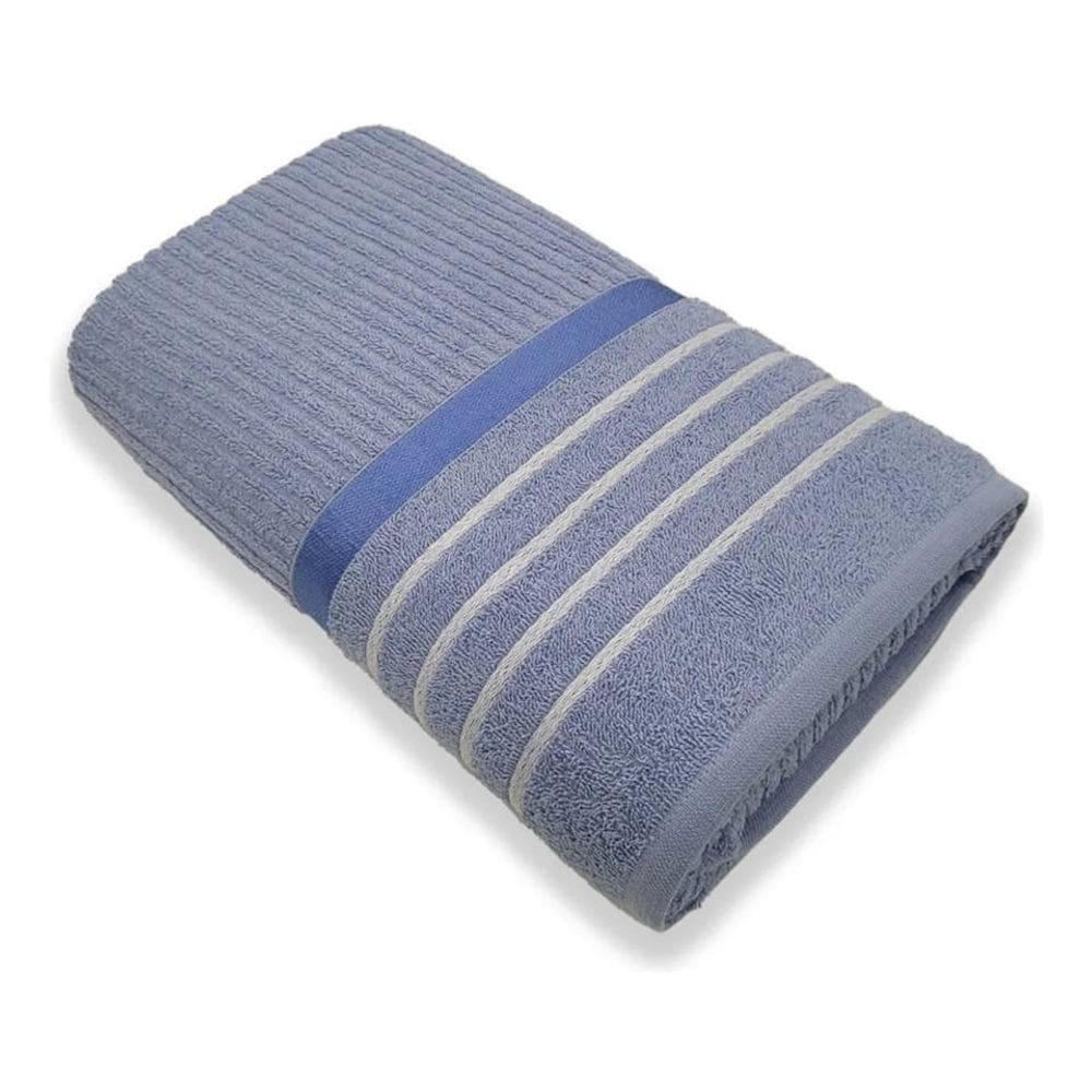 Toalha Rosto Nancy 50Cm X 70Cm Azul Corttex