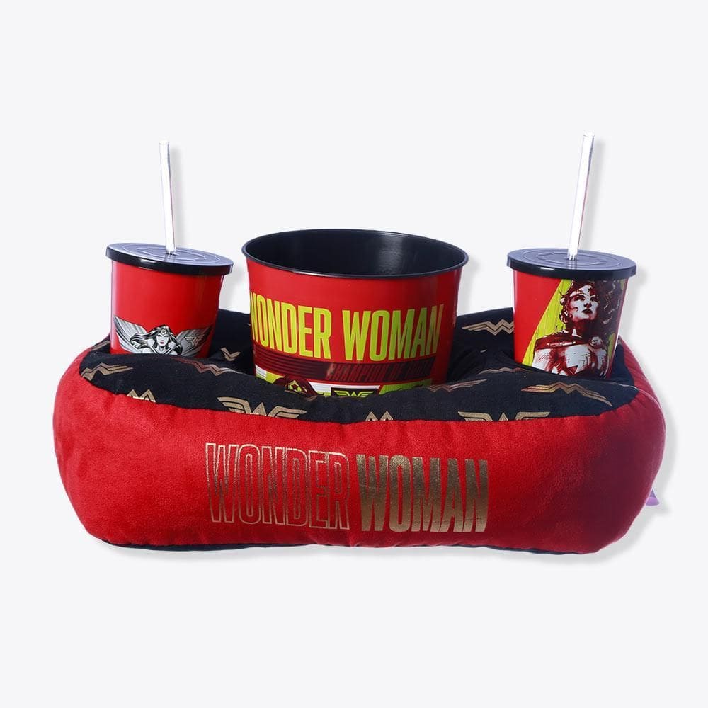 MP - Kit Pipoca Mulher Maravilha Dc Comics