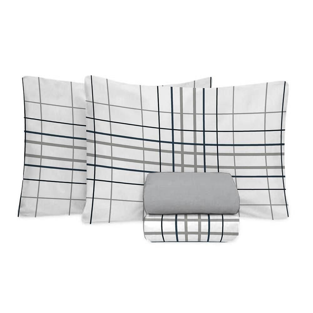 MP - Jogo De Cama Queen Size 100 Algoda o 20