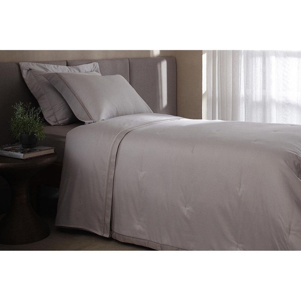 Kit Colcha Solteiro Cetim 270 Fios Vision Otto Buddemeyer