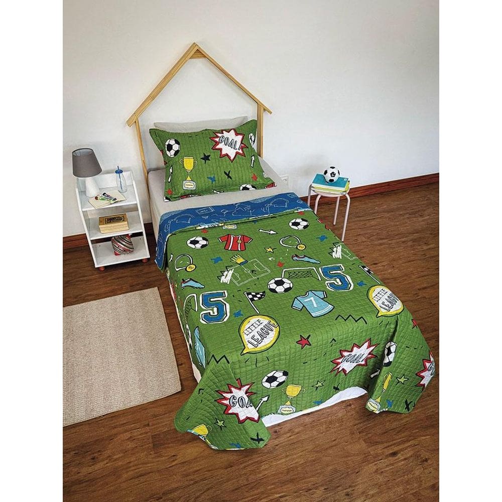 Conjuntos Cobre-Leito Matelassê Infantil 2 Peças Dupla Face