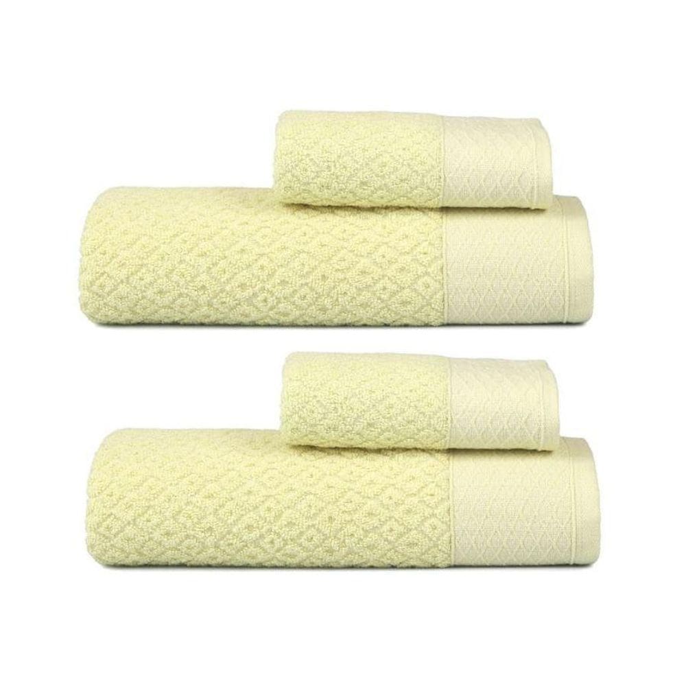 Jogo Toalha De Banho Gigante 4 Pçs Capri Atlântica