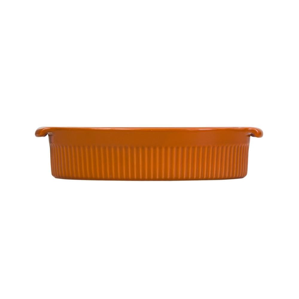 Forma Oval Travessa Refratária 25,5 cm Laranja 1,1 L Germer