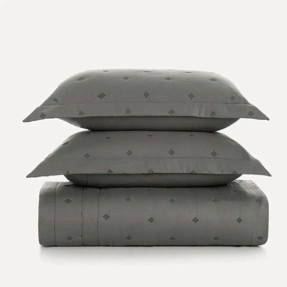 Colcha King 3 Pecas Poliester Com Bordado Juno Karsten