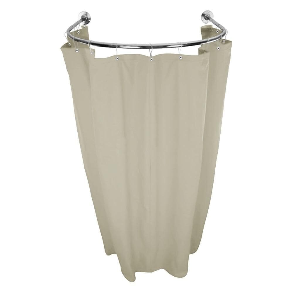 Cortina Provador Arco 70X70 E 90X90 Blecaute Areia