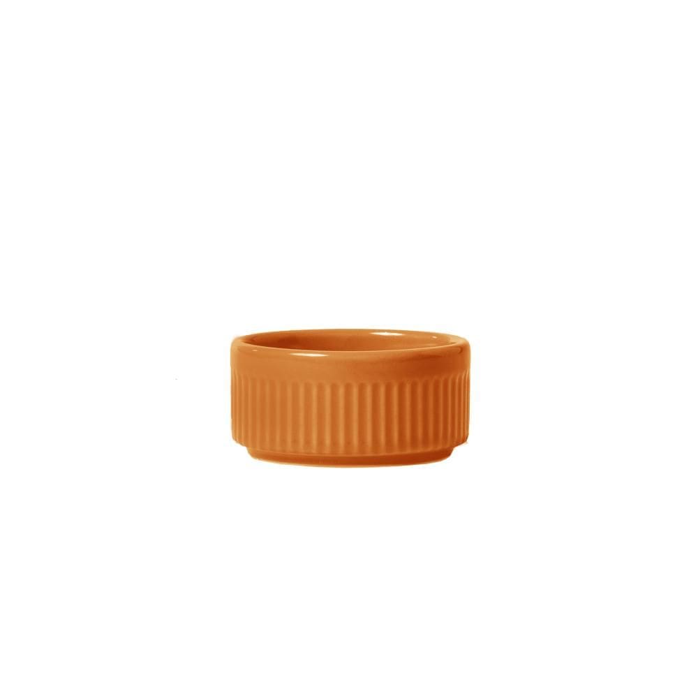 Ramekin Refratário Diâmetro 7 cm Laranja 88 ml Porcelana