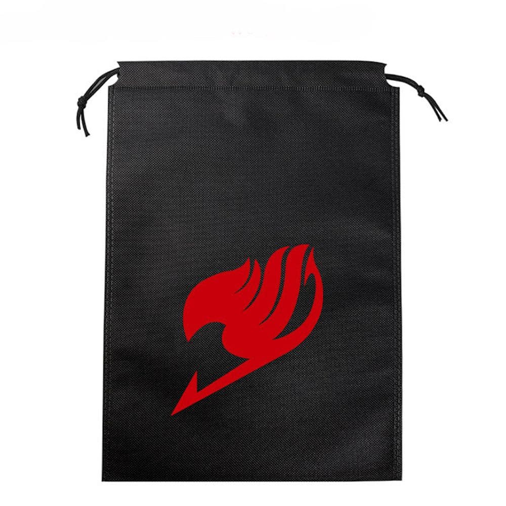 Mochila com cordão Anime Fairys Tails com impressão 3D