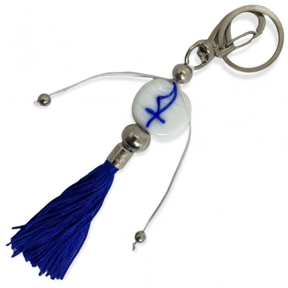 Chaveiro Orixá 16Cm Murano Umbandacandomblé-Selecione Modelo