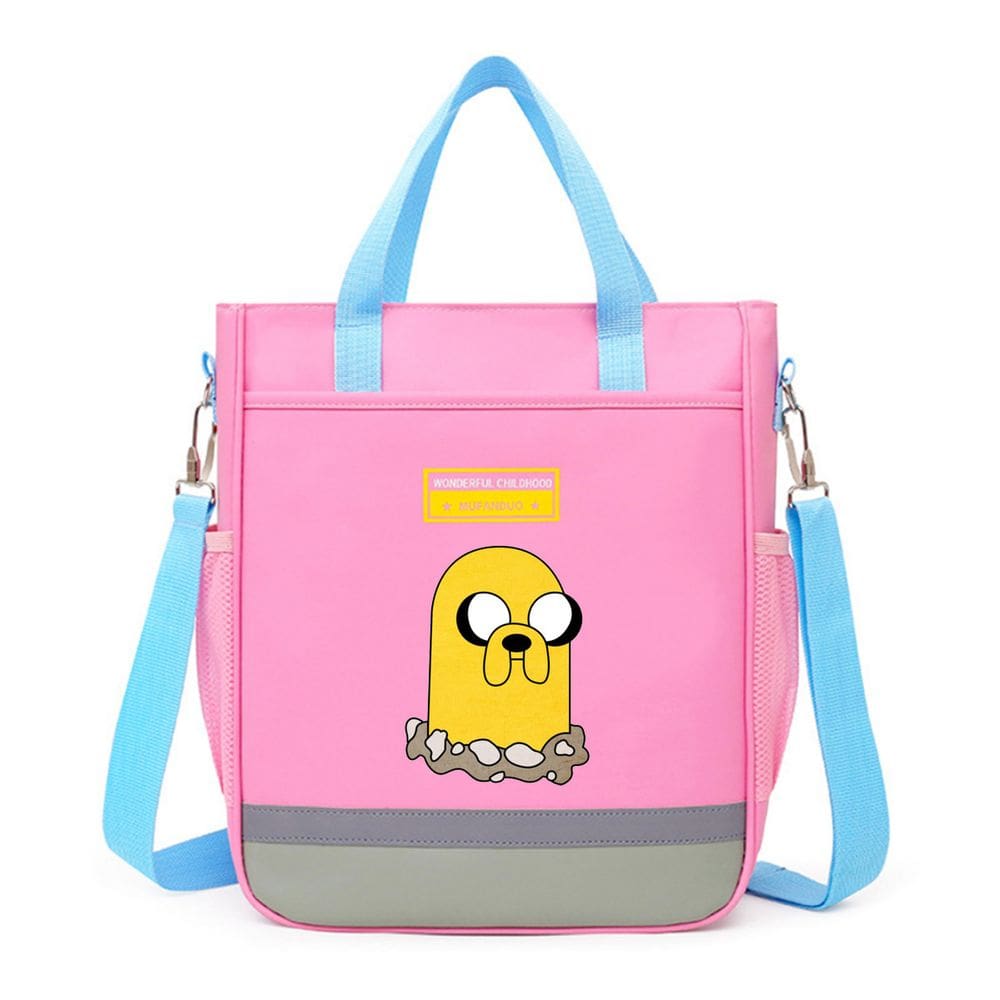 Bolsa de mensageiro Adventures Times Jakes Dogs Anime Canvas Shou
