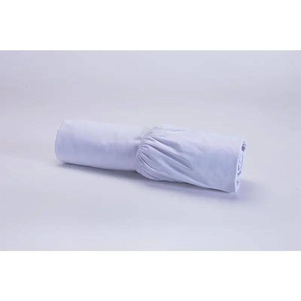 Lençol Avulso Com Elástico Queen 100%Alg 200Fio 45Cm Branco