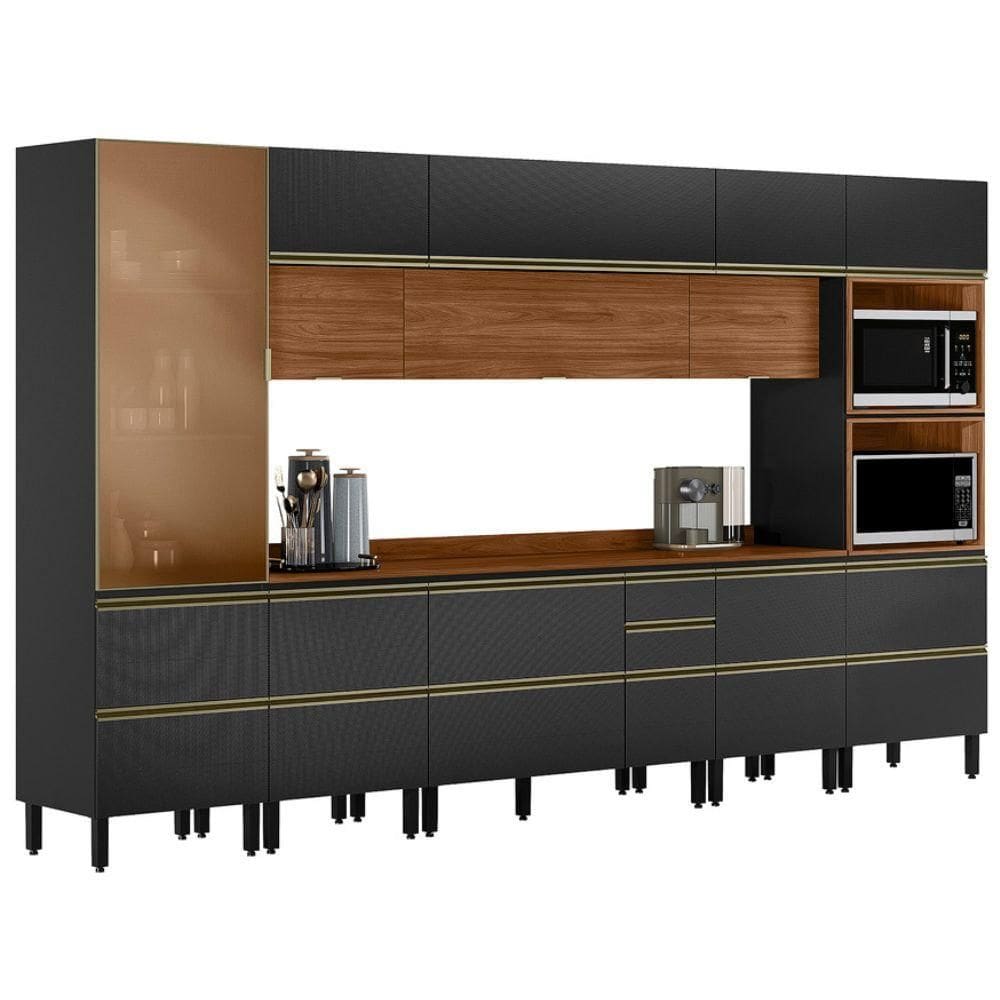 Cozinha Modulada 8 Pecas 370 cm MDF DP3701 Demartez