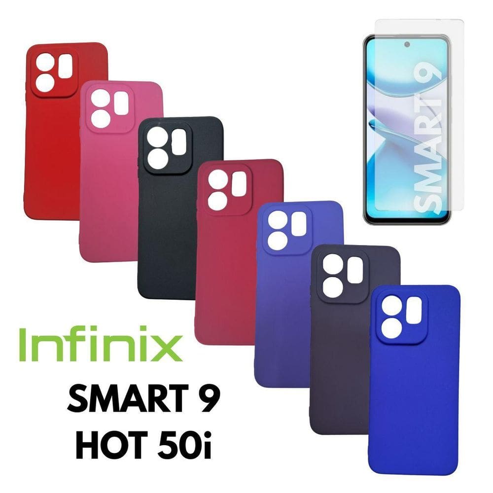 Capa + Pel. Vidro Compativel Para Infinix Smart 9 / Hot 50I