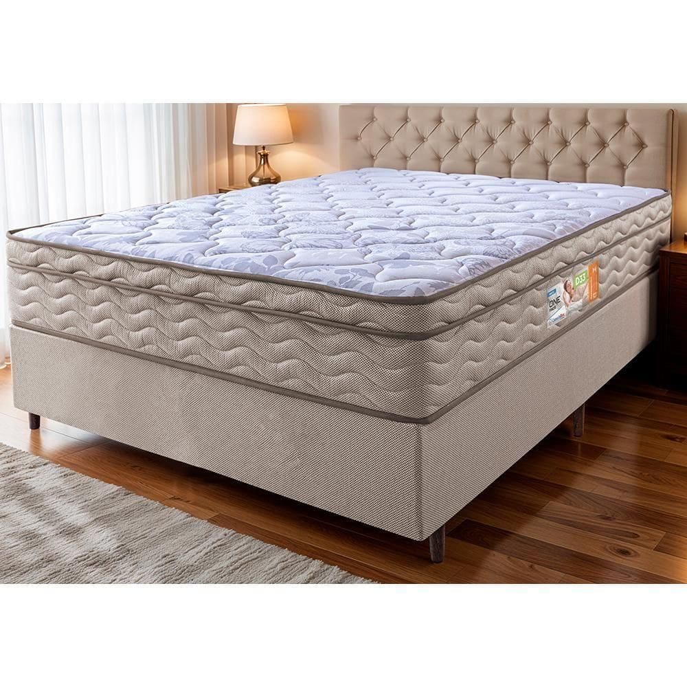 MP - Cama Box Queen Colcha o Ortomove   Box D