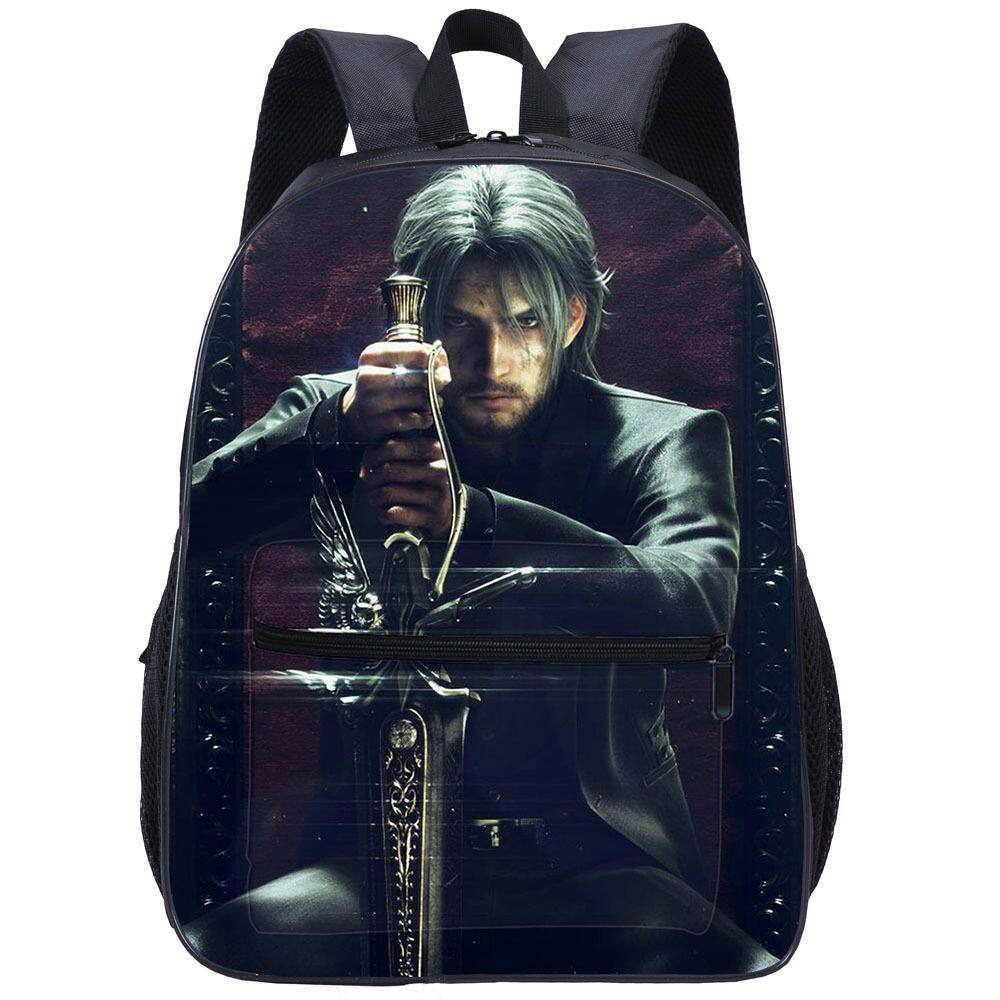 Mochila escolar Finals Fantasy Anime 30x13x40cm Oxford