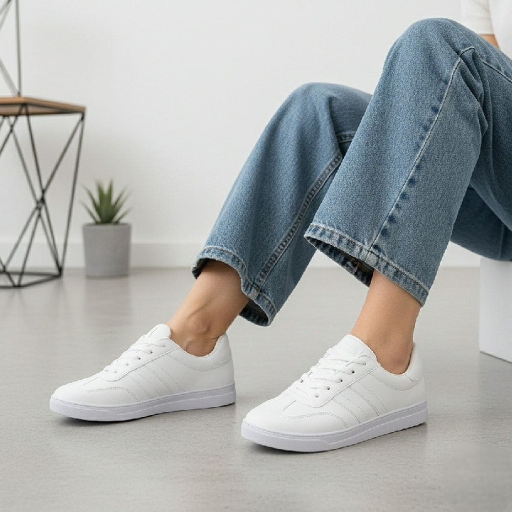 Tênis Feminino Branco Numeração Especial Dom&Amazona Verza