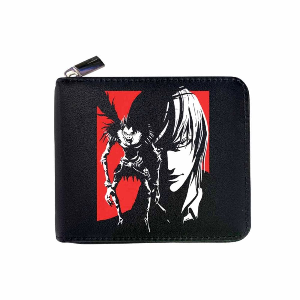 Wallet Deaths Notes Yagamis Lights Personagens de anime Slim BiF