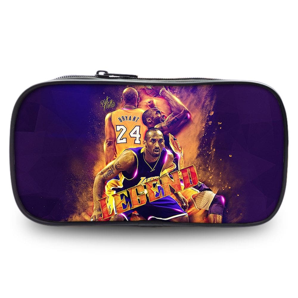 Bolsa de lápis Kobes Bryants Sports Star Cartoon Anime Case