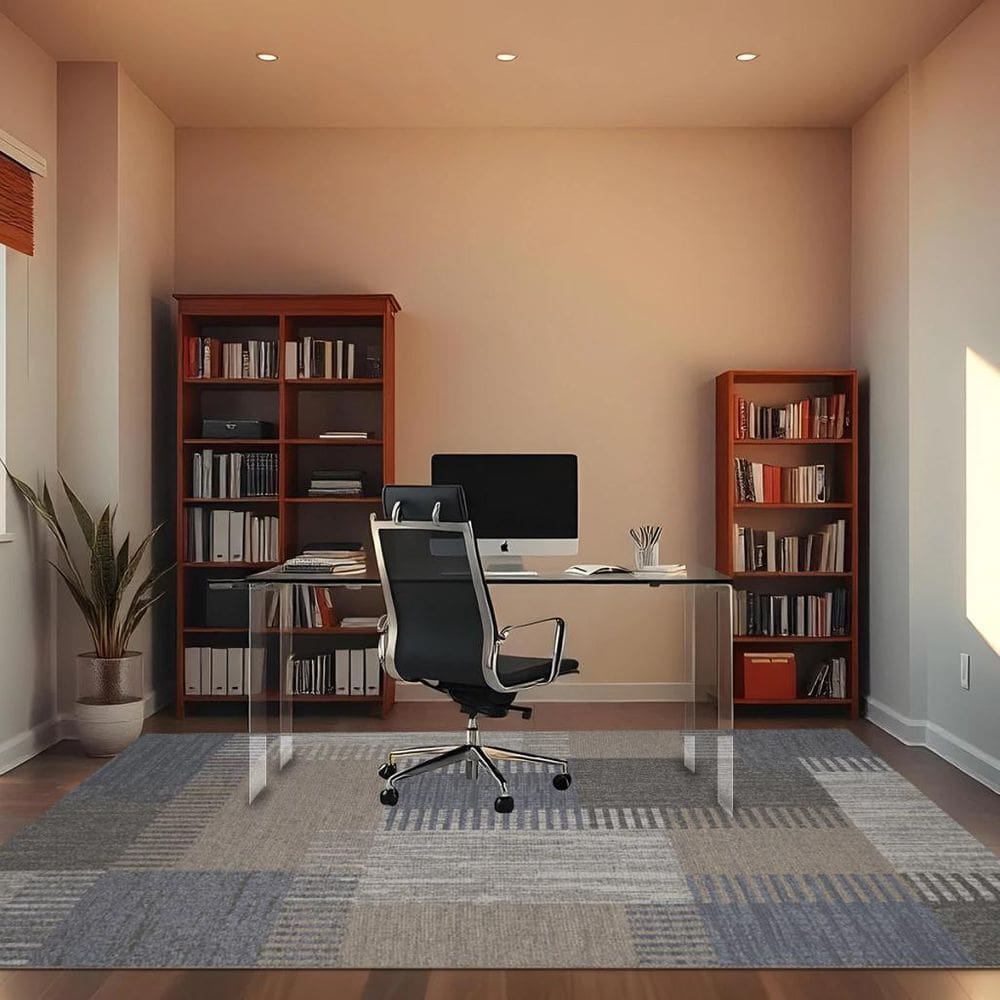 1 Tapete Escritório Antiderrapante Js Fu Qua 150 X 200 M03