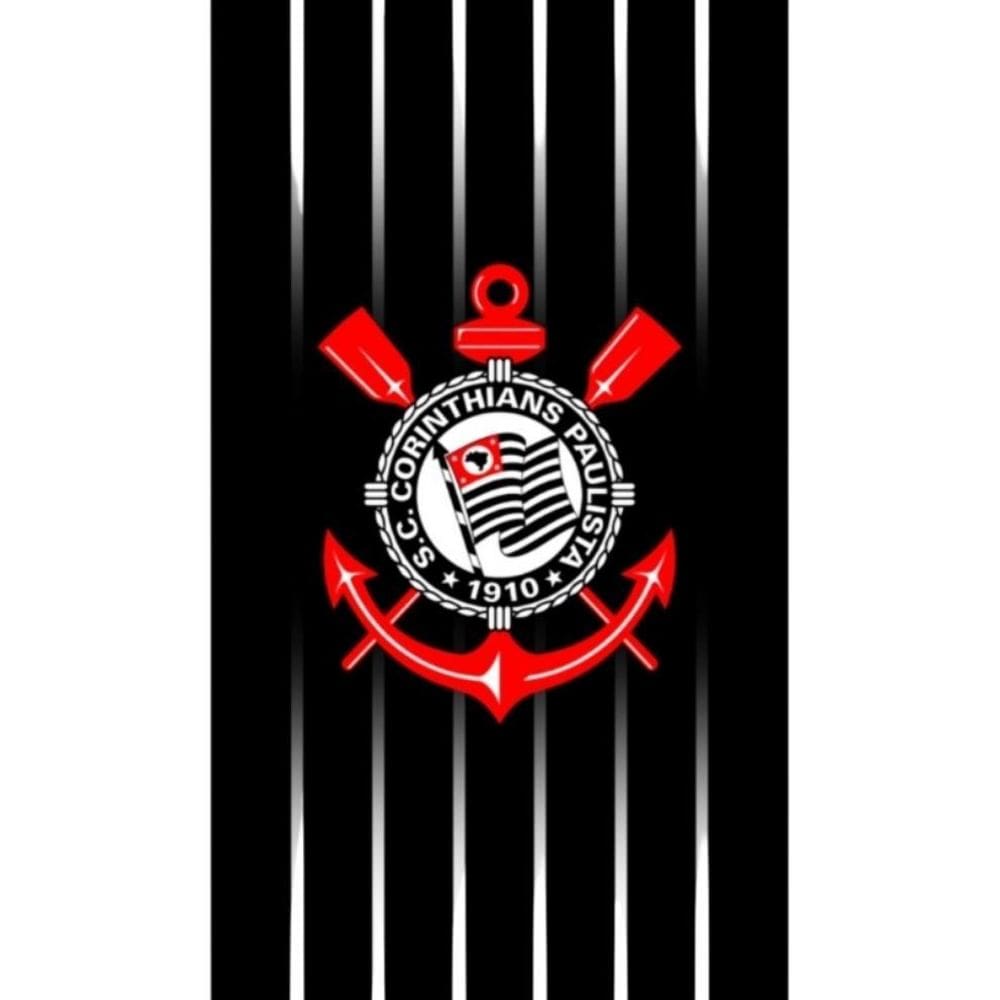 Toalha De Banho E Praia Veludo Time Corinthians 12 Dhler