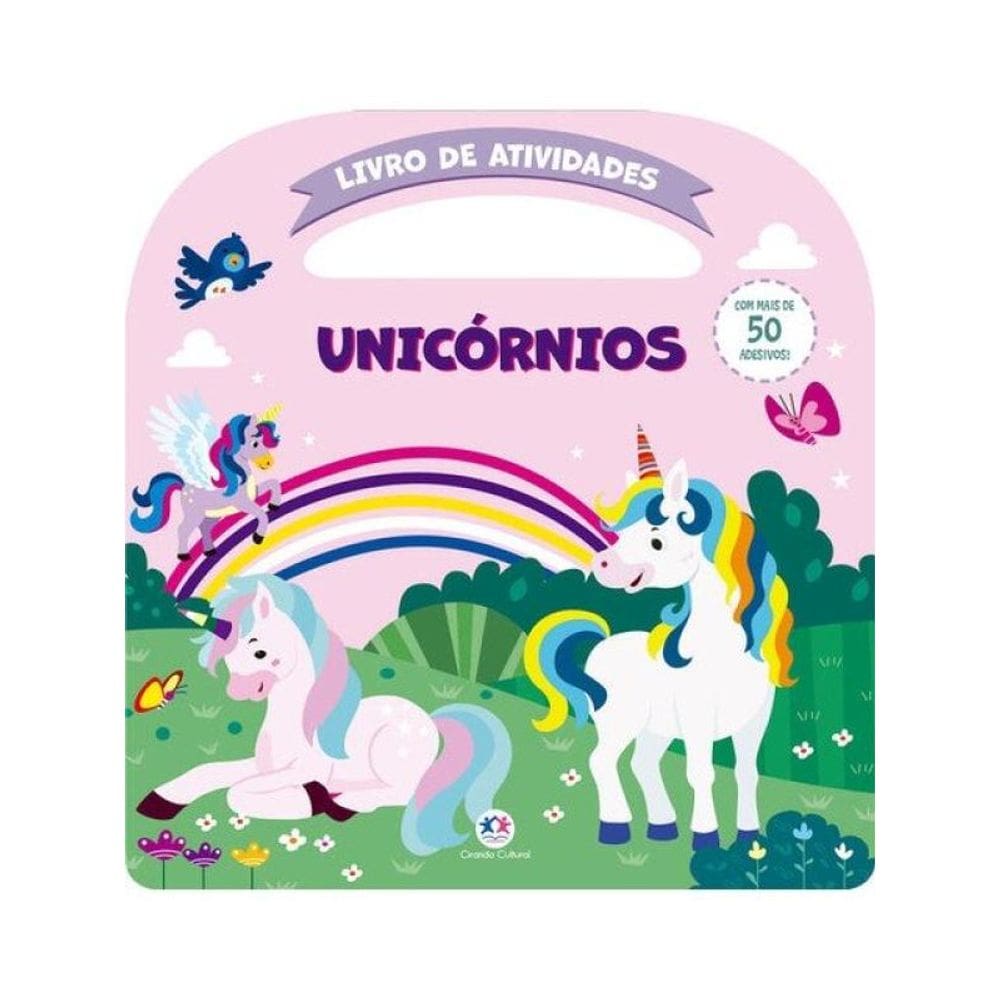 Unicórnios - Atividades E Mais 50 Adesivos