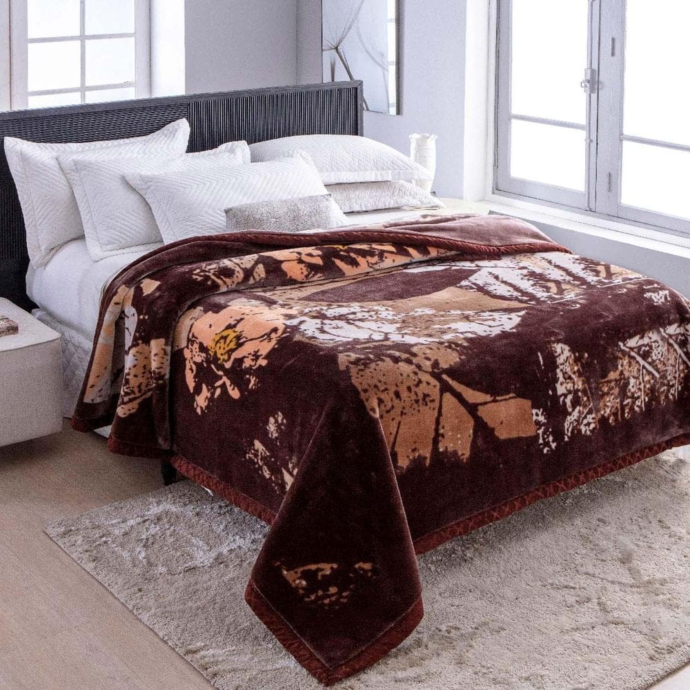 Cobertor Jolitex Raschel King 2,20X2,40M - Escolha A Estampa