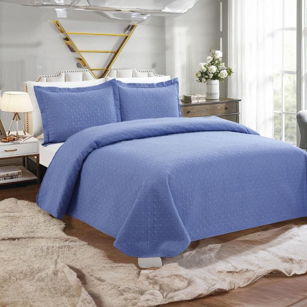 Kit Colcha / Cobre Leito King Ultrasonic - Sultan Jeans