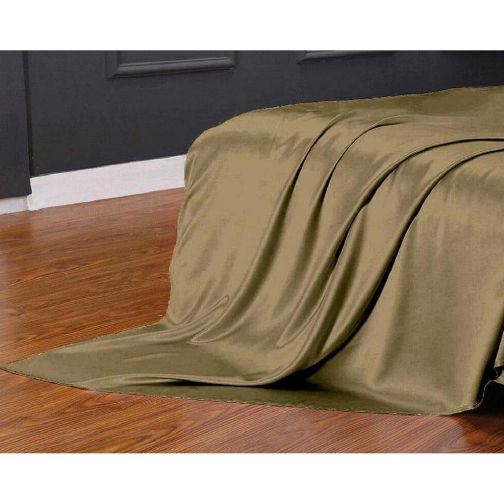 Lençol Superior Avulso Solteiro Cetim Seda Cobre Brilho