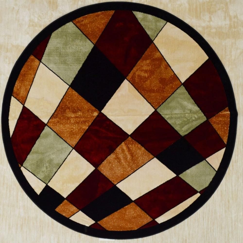 Tapete Redondo Marbella Elite Bs Vitral 150 Cm