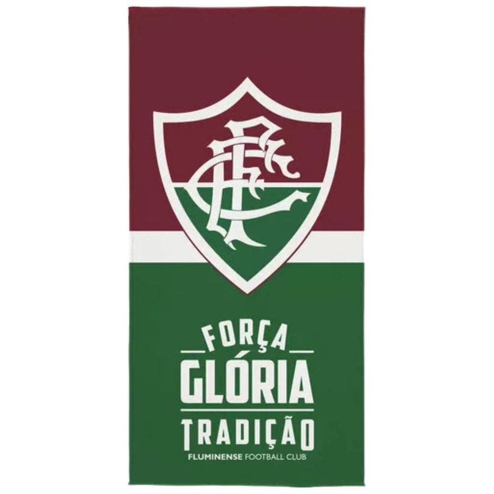 Toalha Banho  Fluminense Fc Aveludada Lepper Praia