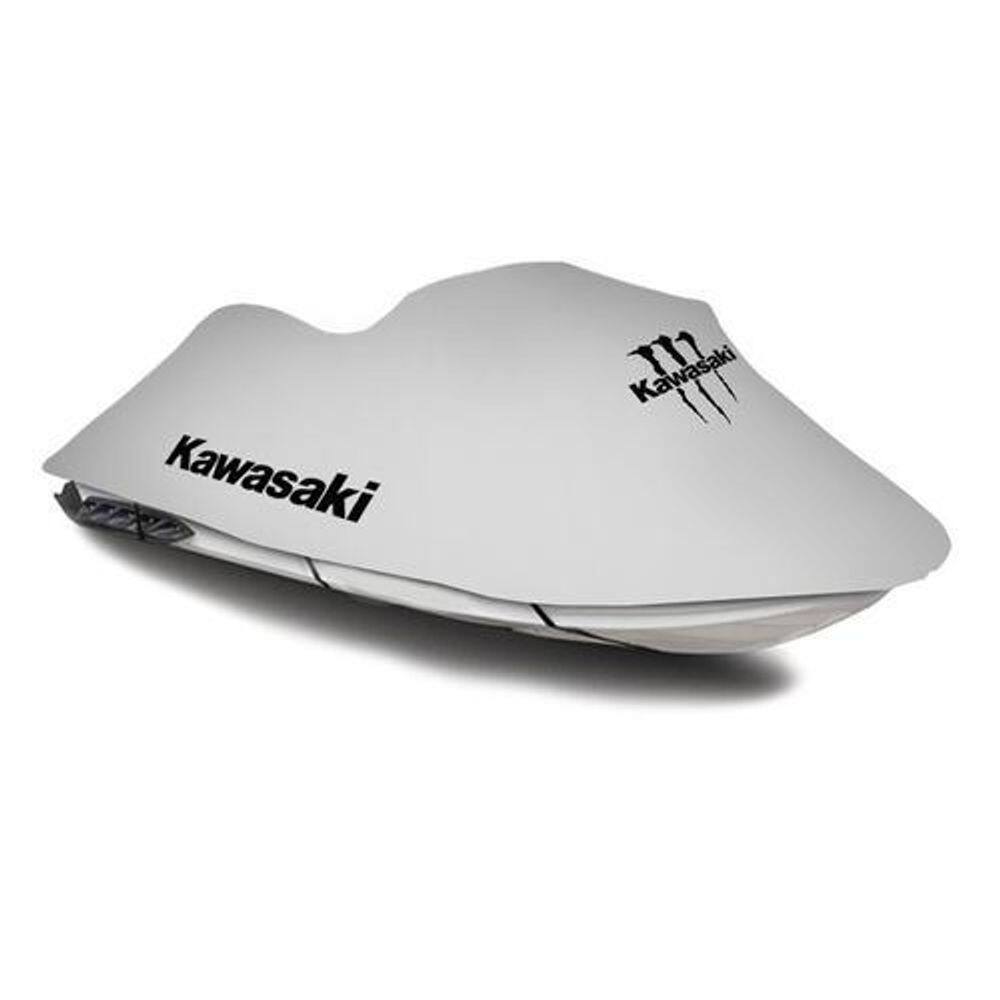Capa Para Jet Ski Kawasaki Sx 750 - Logo Monster - Tnt Cinza