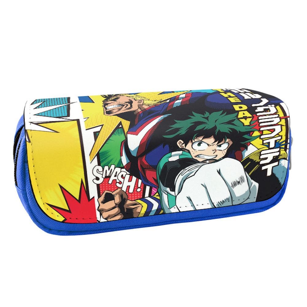 Estojo para lápis My Hero Academia Cartoon Anime Poliéster