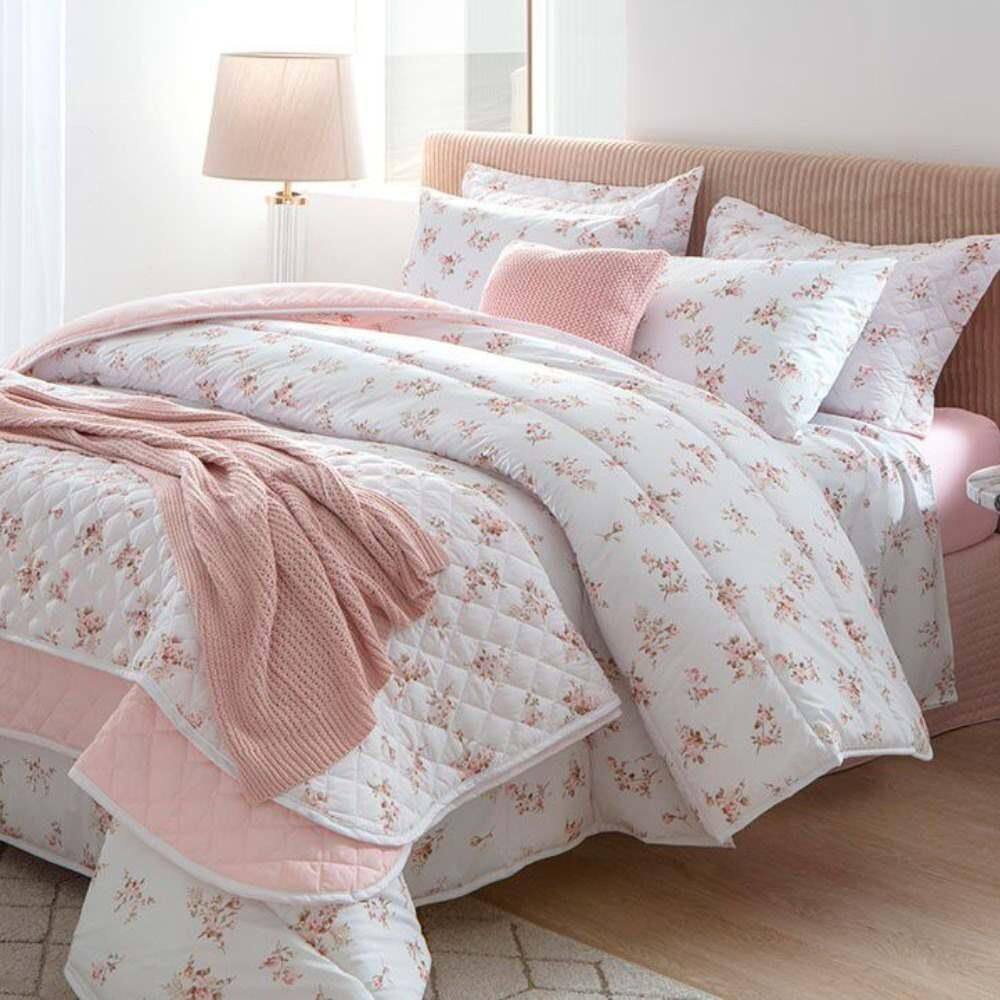 Jogo Cama Duplo King 4 Pçs 180Fios Sonhare Prata Sultan