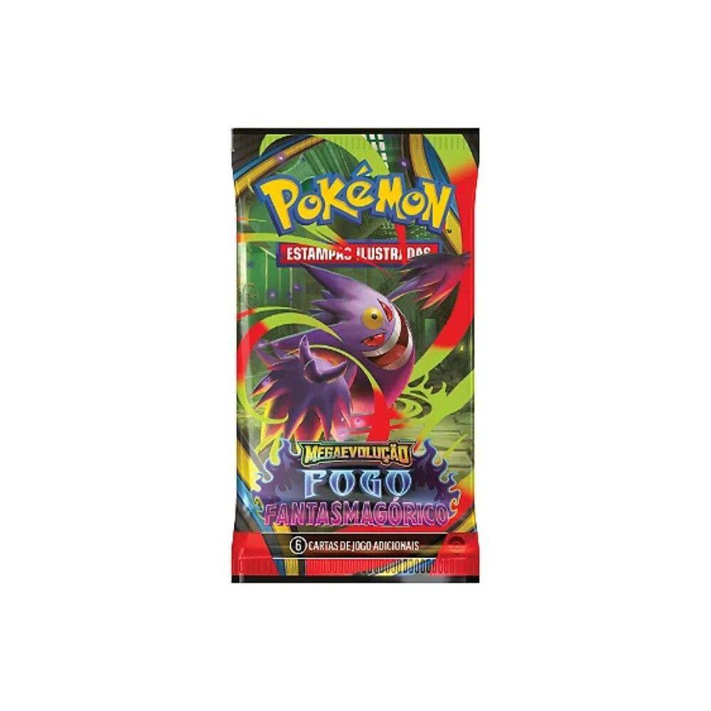Pokémon Box com 36 Boosters Fogo Fantasmagórico | Casas Bahia