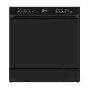 Lava Louças 8 Serviços Preta Touch Plus Midea