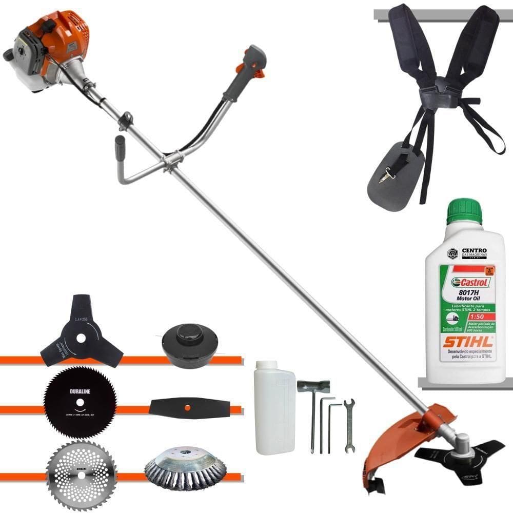 Roçadeira Rl520acntk Tekna + 6 Opções De Cortes + óleo Stihl