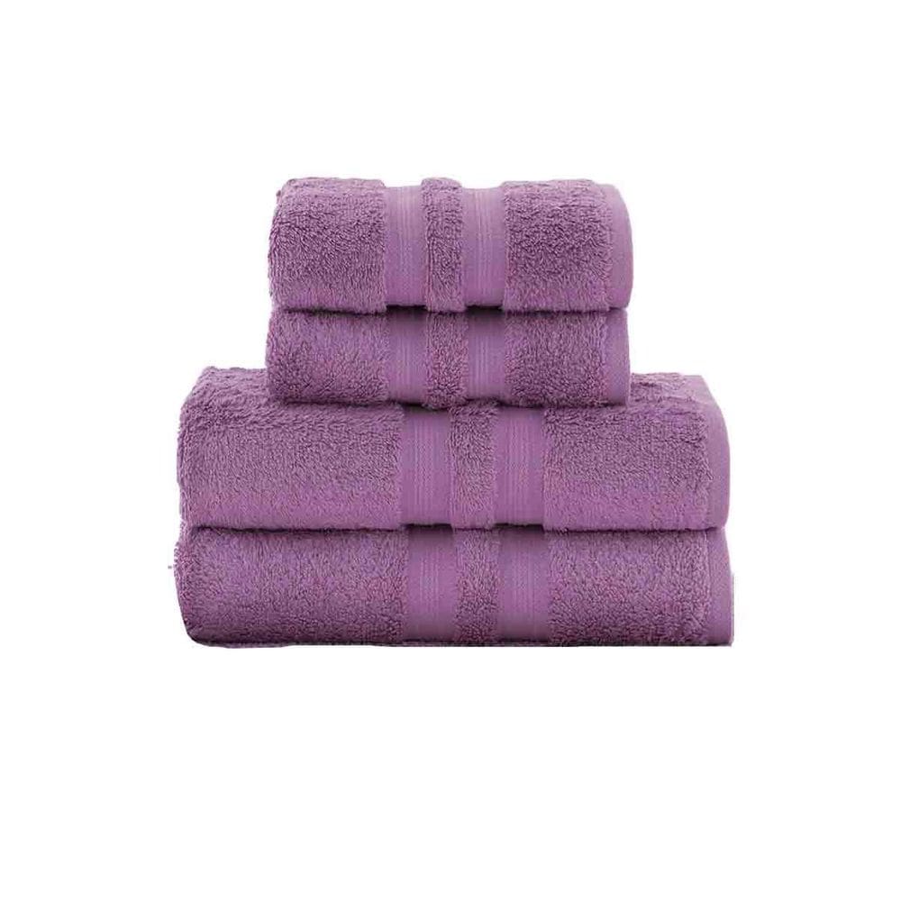 Jogo Toalha Gigante Algodão Egípcio 4 Peças Rosa Buddemeyer