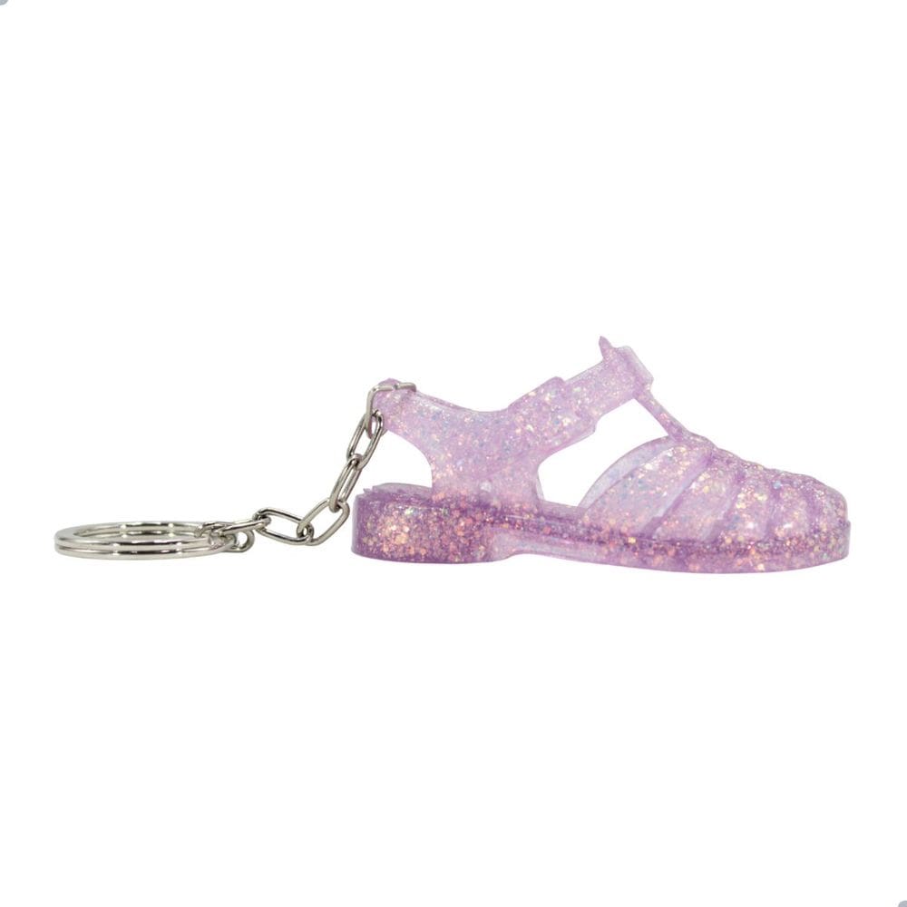 Chaveiro Melissa Miniatura Possession Keyring Lilas Glitter