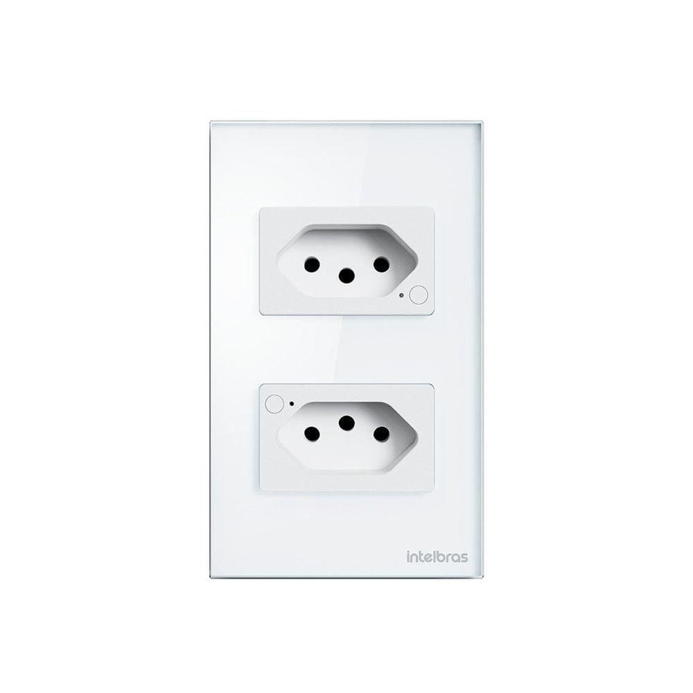 Tomada Dupla 10a Inteligente Wi-fi Ets 1002 Branco 4850064
