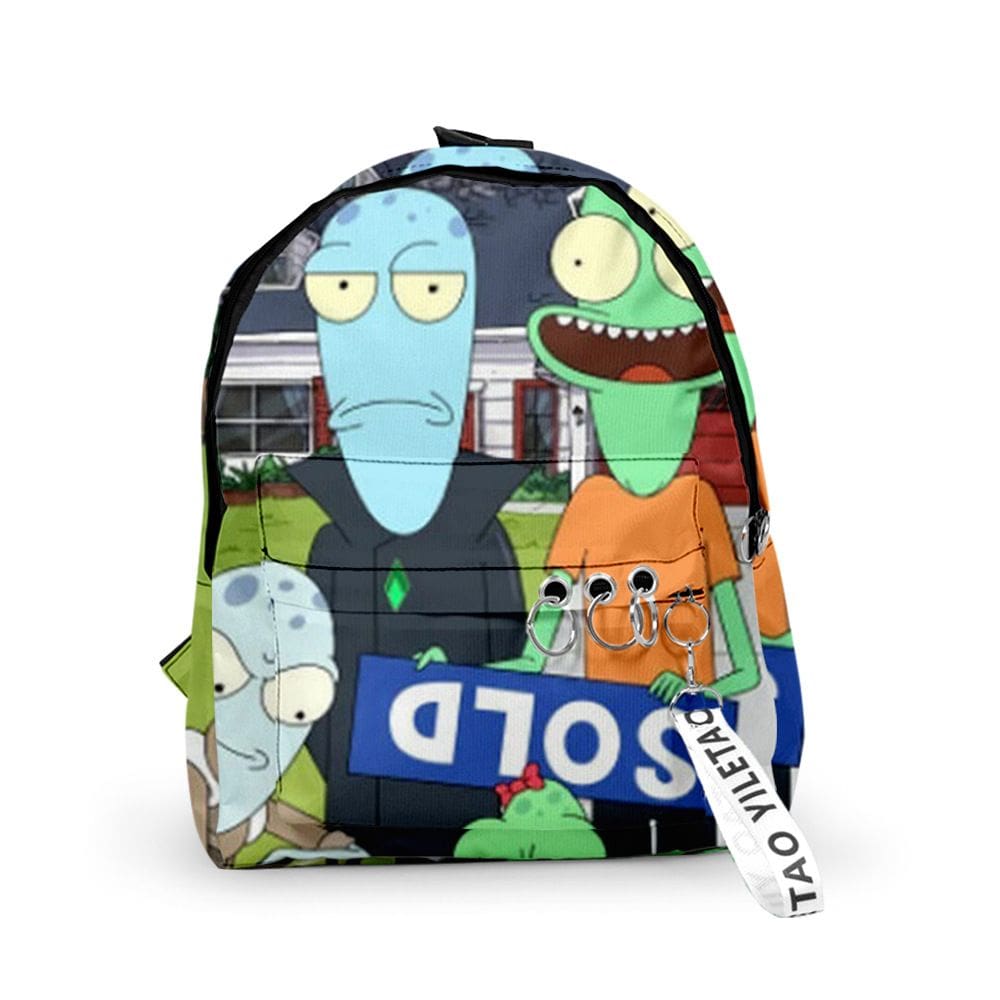 Mochila Solars Opposites Korvos Anime School