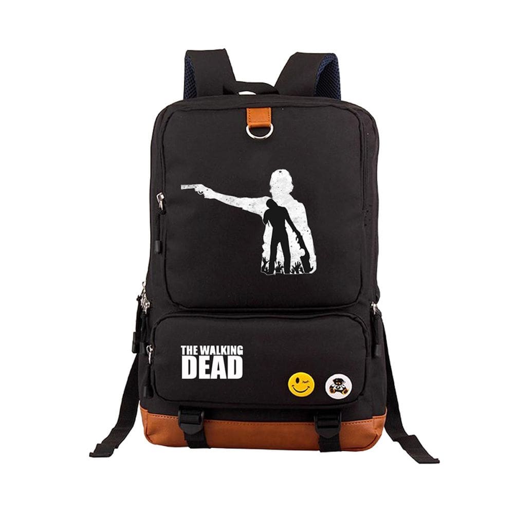 Mochila Walkings Deads Kids School Oxford 29x13x44cm