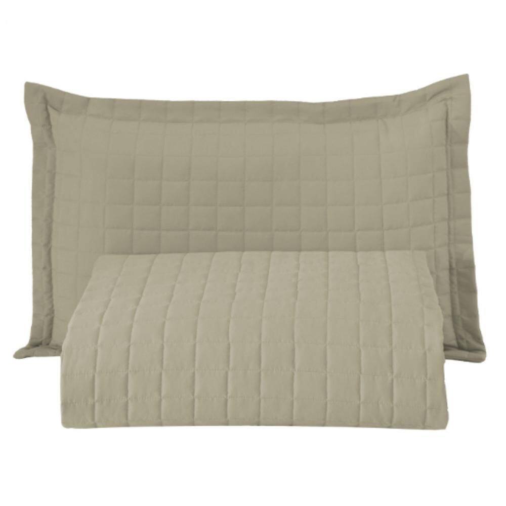 Kit Cobre Leito Colcha Monaco Solteiro Dupla Face 2 Peças