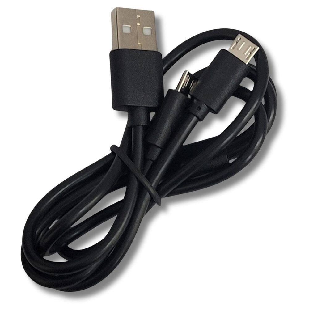 Cabo Usb X 2 Usb V8 Carregamento 2 Microfone Ou Transmissor
