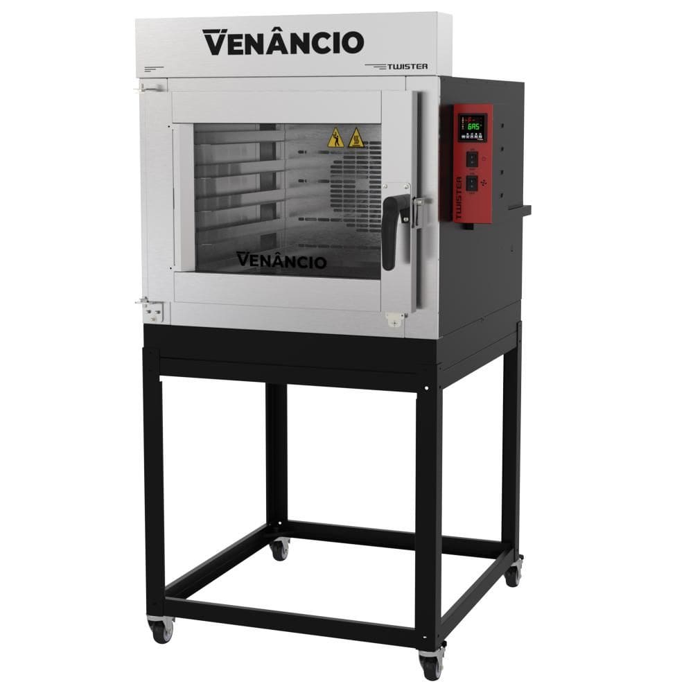 Forno Turbo A Gás Natural Twister Venâncio 5 Esteiras 220V FVT5-49076